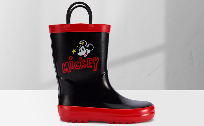 Disney Mickey Mouse Kids Rain Boot Disney Mickey Mouse Kids Rain Boot