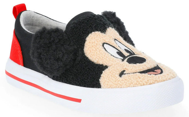 Disney Mickey Mouse Toddler Kids Casual Slip On Shoe Disney Mickey Mouse Toddler Kids Casual Slip On Shoe