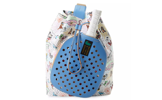 Disney Sketch Dooney Bourke Pickleball Racket Sling Bag