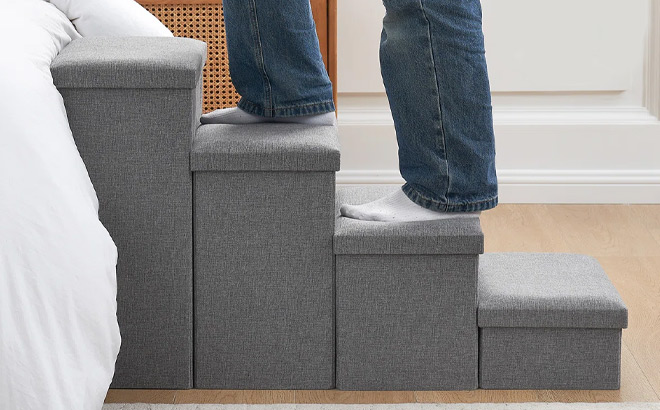 Dog Stairs With Storage