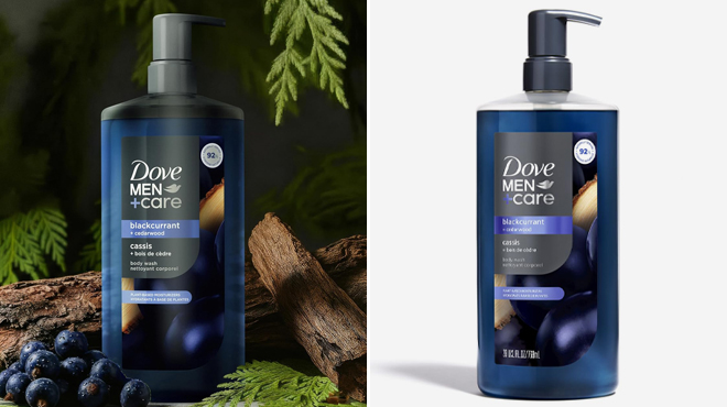Dove Men Care Blackcurrant Cedarwood Body Wash Dove Men Care Blackcurrant Cedarwood Body Wash