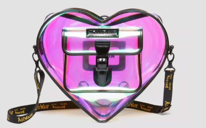 Dr Martens Transparent Heart Shaped Backpack Dr Martens Transparent Heart Shaped Backpack