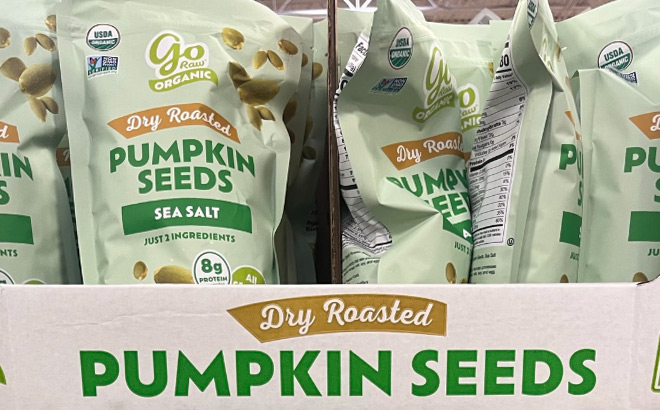 Dry Roasted Organic Pumpkin Seeds