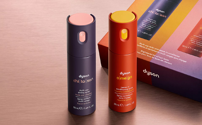 Dyson Chitosan Define Omega Refresh Styling Duo