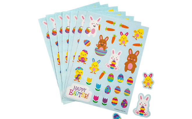 Easter Sticker Sheets Easter Sticker Sheets
