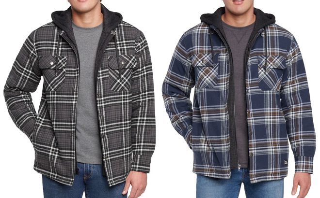 Eddie Bauer Mens Hooded Shackets