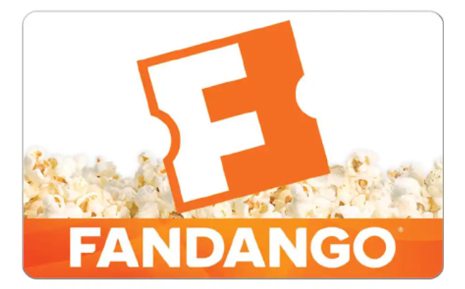 Fandango 50 Gift Card