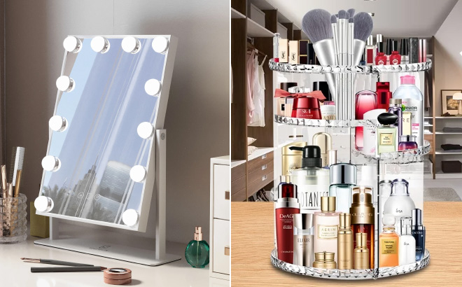 Fenchilin Vanity Makeup Mirror with Lights Fenchilin Vanity Makeup Mirror with Lights