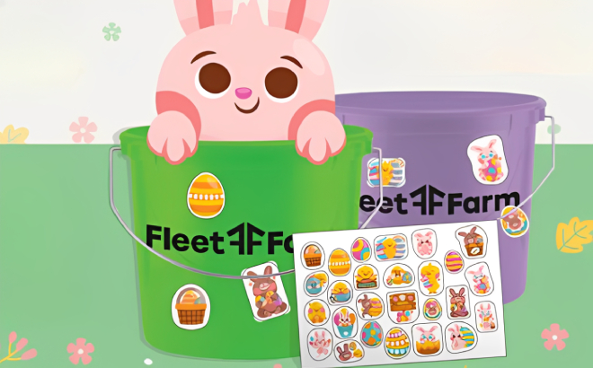 Fleet Farm Easter Bucket Decorating Event