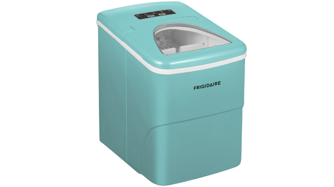 Frigidaire Portable Countertop Ice Maker in Blue Color Frigidaire Portable Countertop Ice Maker in Blue Color