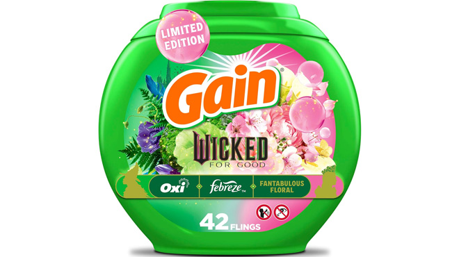 Gain Flings Laundry Detergent Pacs