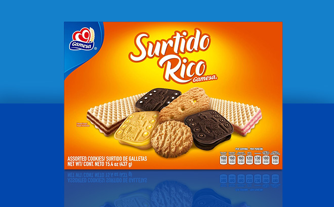 Gamesa Surtido Rico Assorted Cookies Box