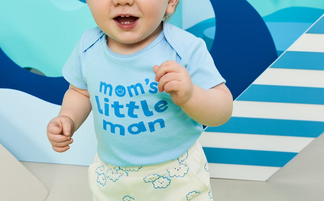 Garanimals Baby Cotton Short Sleeve Bodysuit