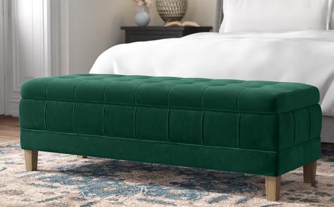 Gloria Velvet Ottoman