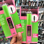 Hand Holding two Maybelline Great Lash Washable Mascaras