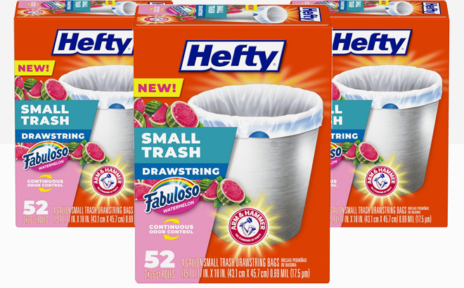 Hefty Small Trash Bags