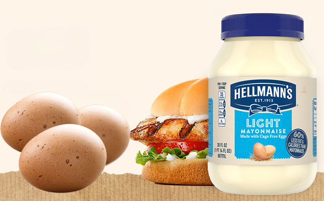 Hellmanns Light Mayonnaise
