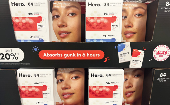 Hero Mighty Patch Mega Pack 84 Count Hero Mighty Patch Mega Pack 84 Count