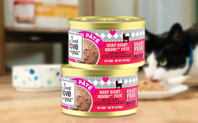 I and love and you Wet Cat Food