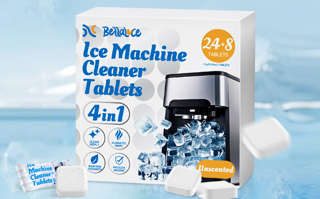 Ice Machine Cleaner Tablets 32 Pack