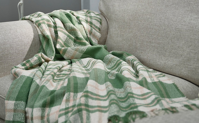 Ikea Biskopsmossa Throw on a Bed
