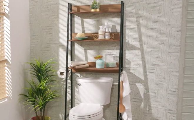 Improvements 3 Shelf Over the Toilet Storage Rack