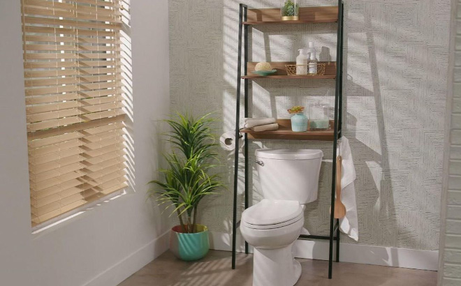 Improvements Over the Toilet Storage Rack