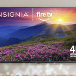 Insignia Smart Fire TV 85 Inch on the Wall