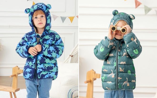 JunNeng Toddler Puffer Jacket