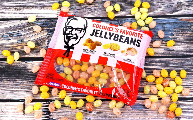 KFC Colonels Favorite Jelly Beans Candy Bag