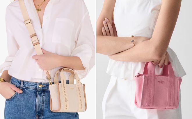 Kate Spade Kip Canvas Mini Tote Bag