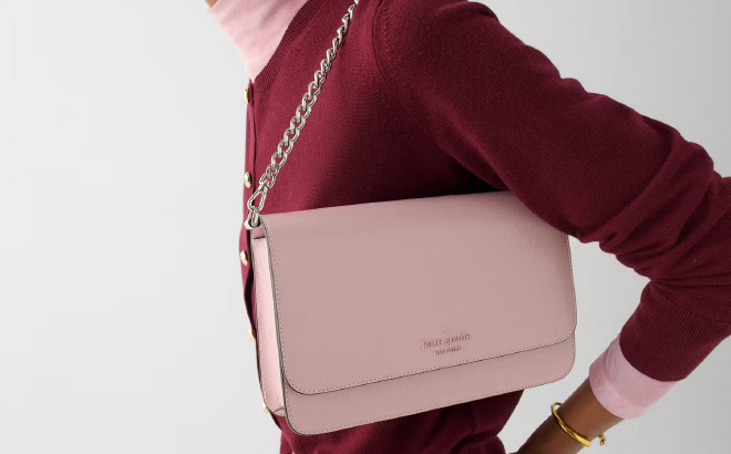 Kate Spade Madison Textured Patent Convertible Crossbody