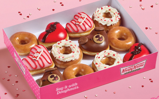 Krispy Kreme Valentines Collection in Box
