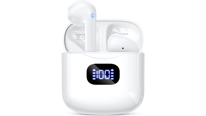Ktgee Wireless Earbuds with LED Display Case