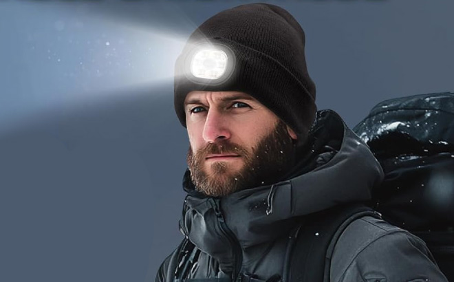 LED Beanie Valentines Day Gift for Him