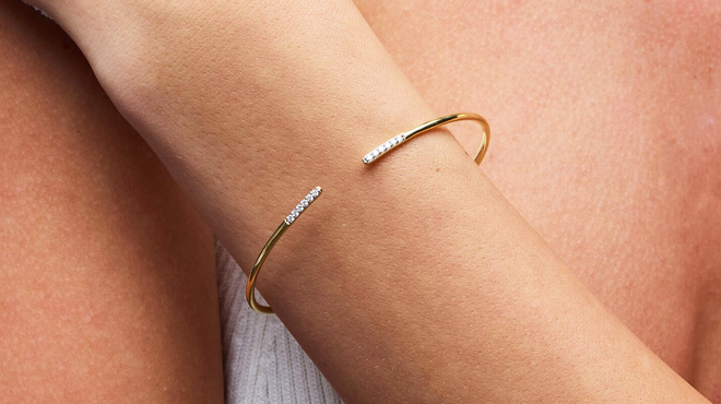 Lab Grown Diamond Cuff Bracelet