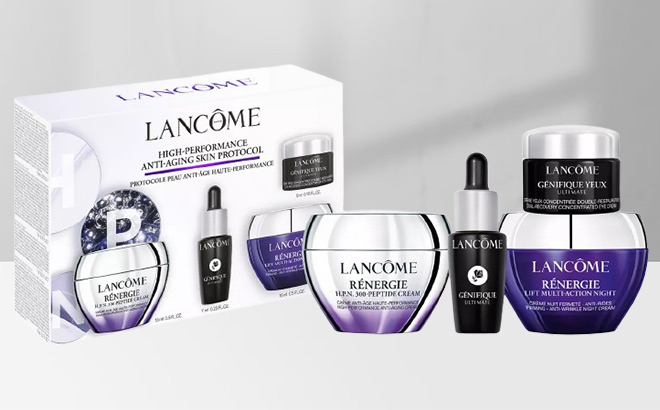 Lancome 4 Piece Renergie Starter Kit Set