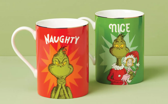 Lenox Grinchmas Mugs Lenox Grinchmas Mugs