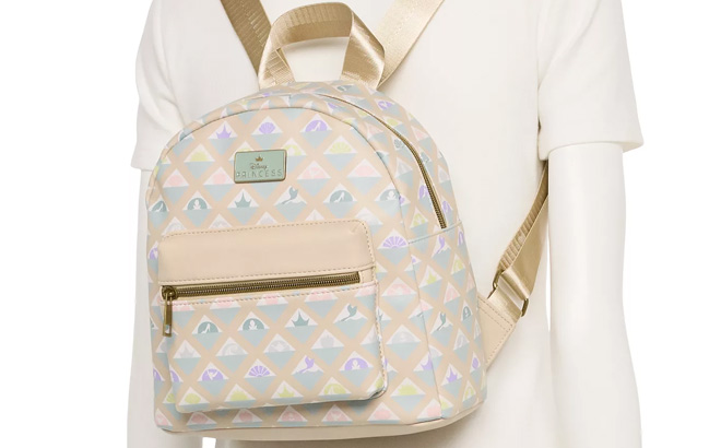 Licensed Character Disney Princesses All Over Print Mini Backpack Licensed Character Disney Princesses All Over Print Mini Backpack
