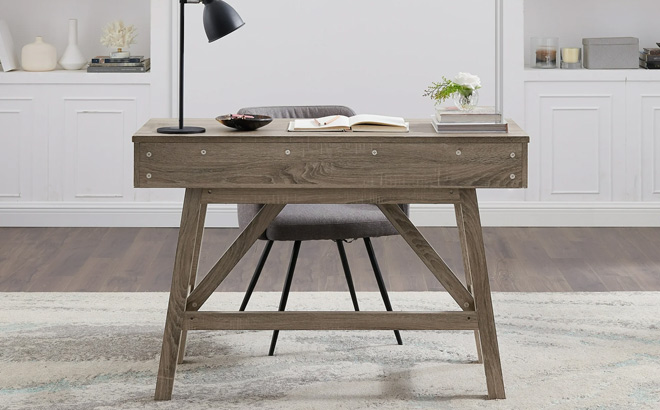 Linon Myrtis 2 Drawer Desk