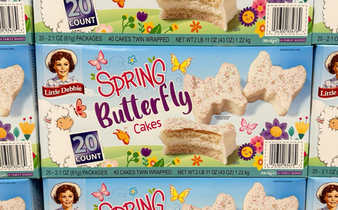 Little Debbie Spring Butterfly Cakes Little Debbie Spring Butterfly Cakes