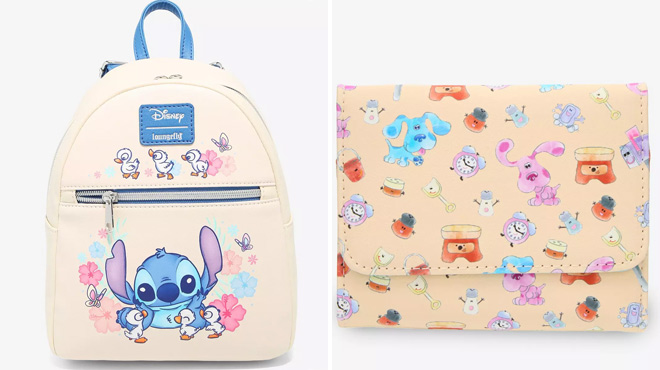 Loungefly Disney Lilo Stitch Stitch With Ducks Mini Backpack Loungefly Disney Lilo Stitch Stitch With Ducks Mini Backpack