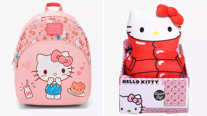 Loungefly x Hello Kitty Tiny Chum Treats Mini Backpack