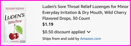 Ludens 30 Count Throat Drops