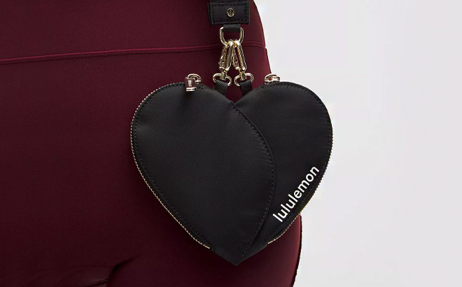 Lululemon Heart Wristlet