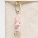Lululemon Silicone Beaded Keychain