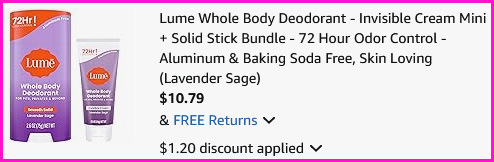 Lume Whole Body Deodorant Bundle Checkout Screen Lume Whole Body Deodorant Bundle Checkout Screen