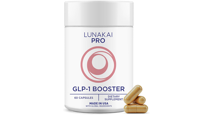 Lunakai Pro GLP 1 Booster 60 Count Supplement