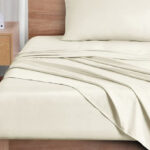 Mainstays Basic Value Microfiber Bed Sheet Set in Ivory
