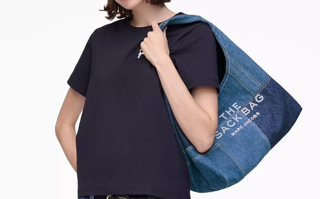 Marc Jacobs The Patchwork Denim Sack Bag